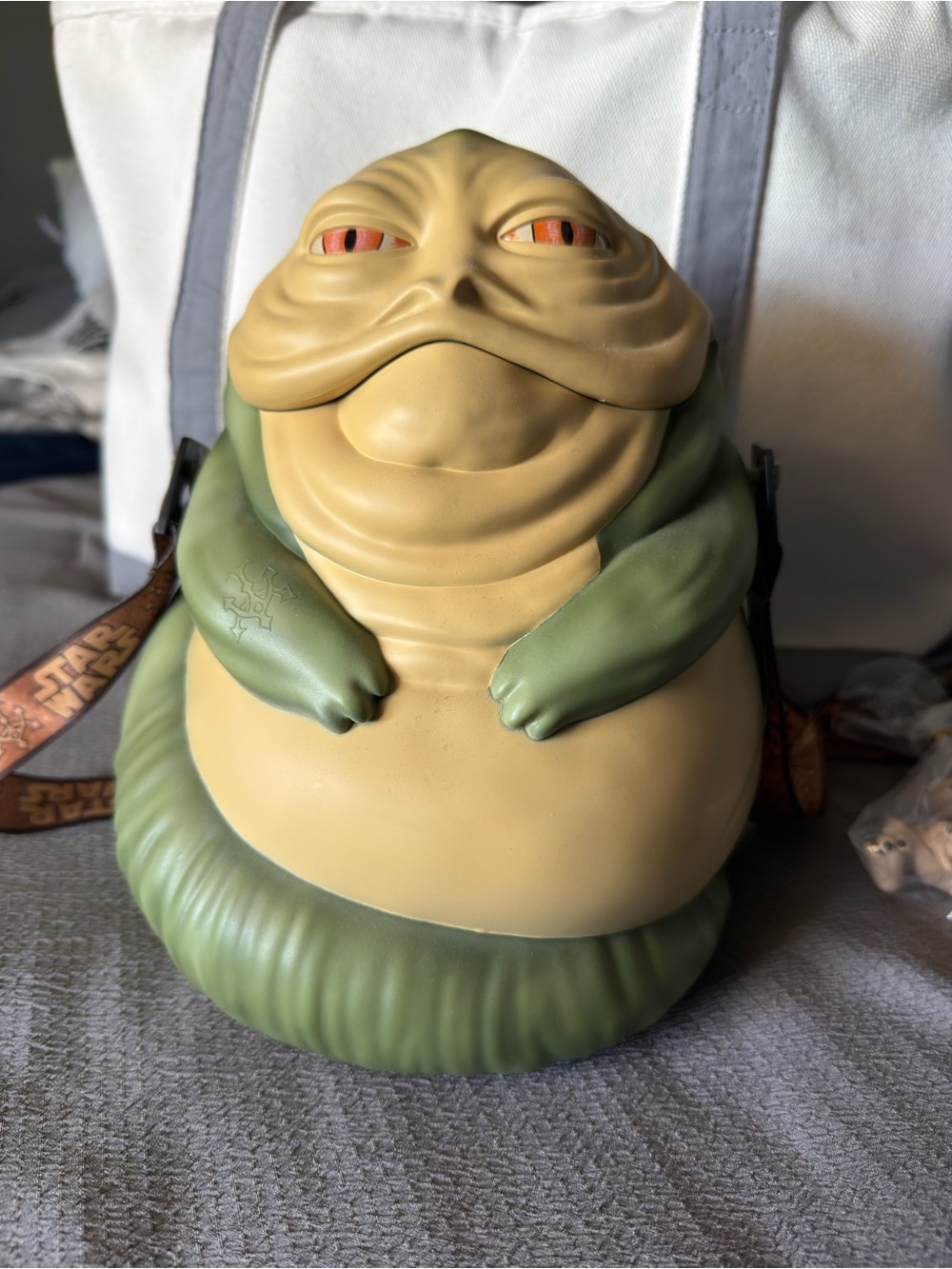 Disneyland Star Wars Jabba the Hutt Popcorn Bucket with Sound - Picture 5 of 5
